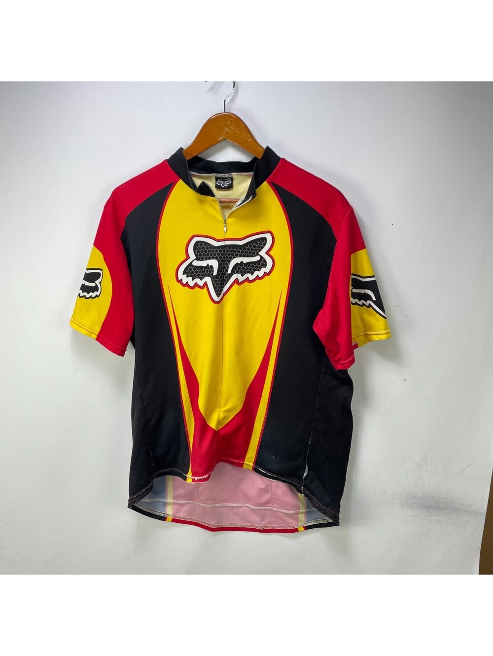 Vintage Fox Racing Short Sleeve Cycling Jersey 2XL